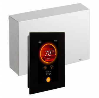 Ovládací panel elektrické saunové topidla - Harvia Fenix ​​​​​​FX170 WiFi Core 17 kW