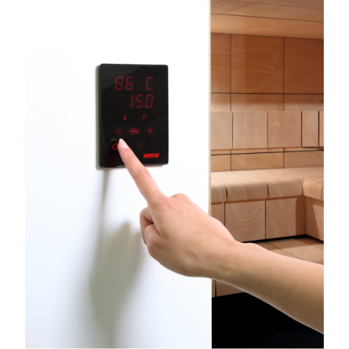 Ovládací panel elektrického saunového topidla - HARVIA XENIO CX180, 9–29 kW