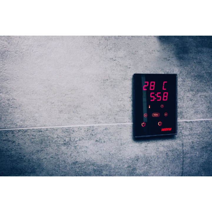 Ovládací panel elektrického saunového topidla - HARVIA XENIO CX180, 9–29 kW
