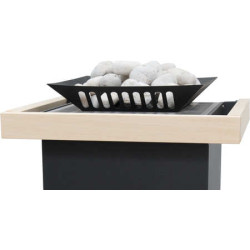 Nástavec kamenného úložiště pro více kamenů pro topidla EOS CUBO/CUBO PLUS  Nástavec kamenného úložiště pro více kamenů pro topidla EOS CUBO/CUBO PLUS