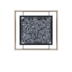 Bezpečnostní zábradlí - pro topení EOS Mega S HD s montážními konzolami, ořech  Bezpečnostní zábradlí - pro topení EOS Mega S HD s montážními konzolami, ořech