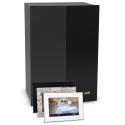 Parní generátor EOS SteamRock Premium II s řídící jednotkou v individuálním designu  Parní generátor EOS SteamRock Premium II s řídící jednotkou v individuálním designu