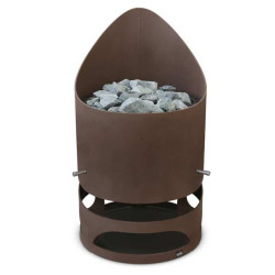 Elektrické saunové topidlo - EOS Zeus HD, hnědé 