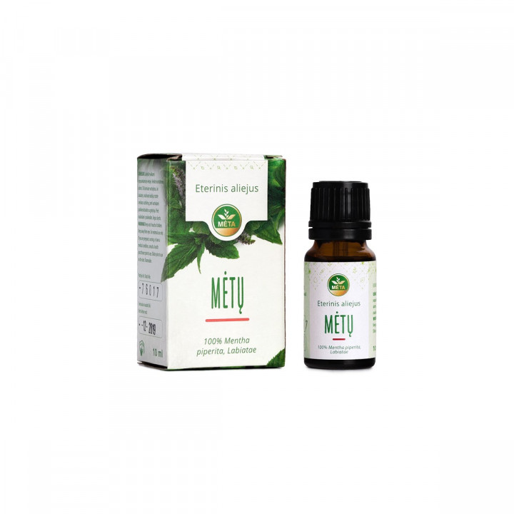 Esenciální olej z máty, 10 ml