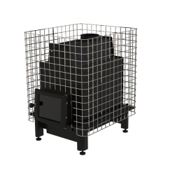 Saunová kamna na dřevo - VILPRA ETNA-22-N-V s vnitřním topeništěm 