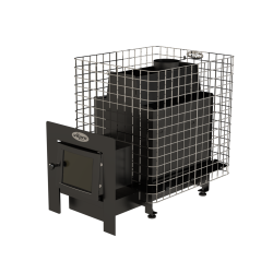 Saunová kamna na dřevo - VILPRA ETNA-22-NL-V s vnějším topeništěm 