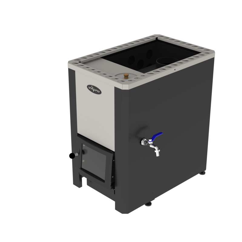 Saunová kamna na dřevo - VILPRA ETNA-22-WT-V se zásobníkem vody