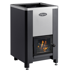 Saunová kamna na dřevo - VILPRA FORNAX-14-V s vnitřním topeništěm 