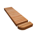Koncový prvek lavice pro modulární saunové lavice, Thermo osika - 8