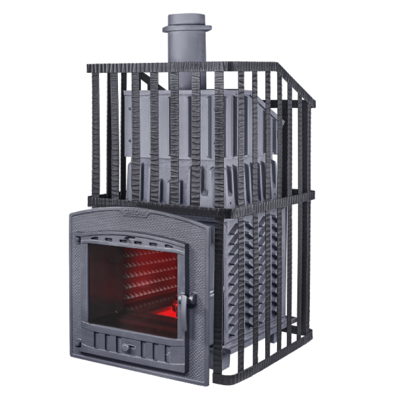 Saunová kamna na dřevo - Gefest Grom Uragan 30 (P2)