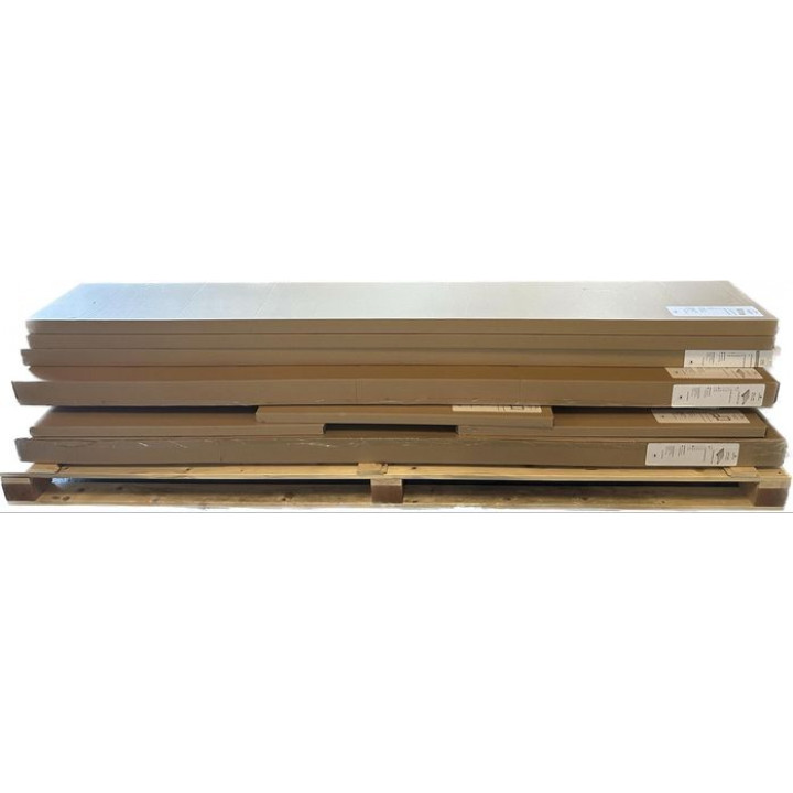 Standardní saunový lavicový komplex, dřevo černá olše, délka 2910 mm