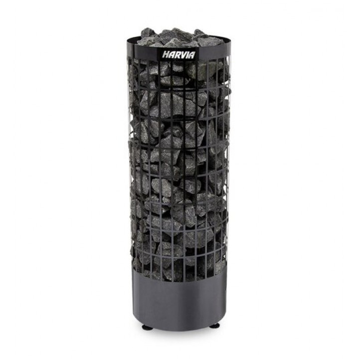 Elektrická saunová kamna - HARVIA Cilindro Black Steel PC70E 6,8 kW
