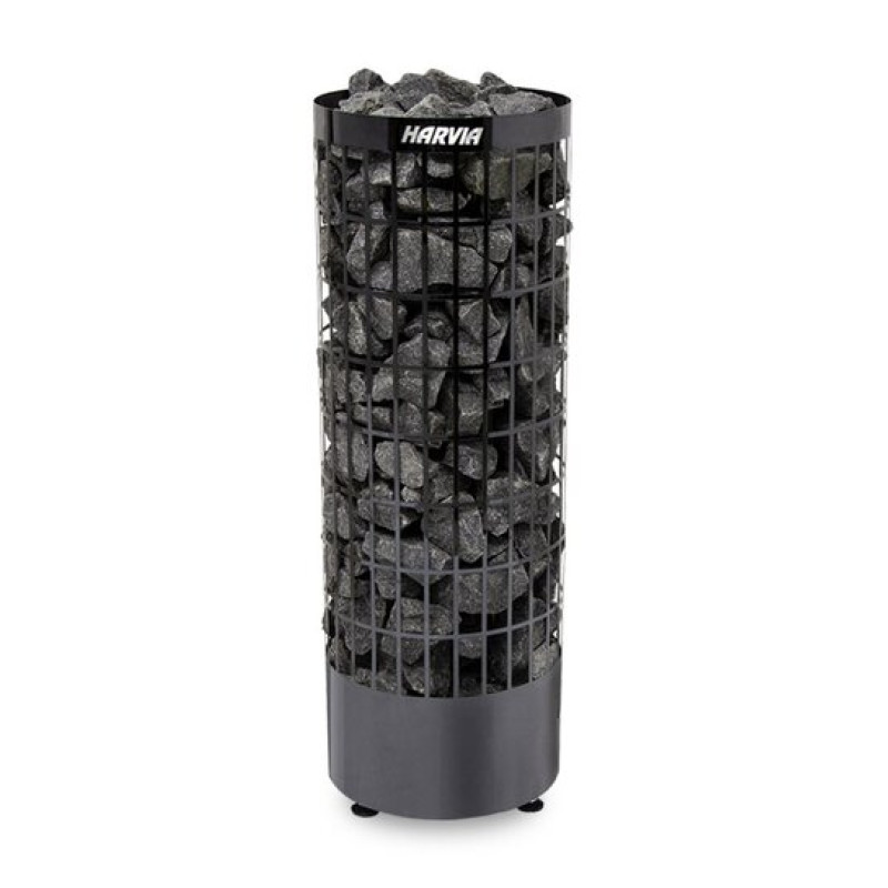 Elektrická saunová kamna - HARVIA Cilindro Black Steel PC70E 6,8 kW