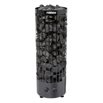 Elektrická saunová kamna - HARVIA Cilindro Black Steel PC90 9 kW