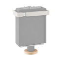 Kryt z lipového nebo ořechového dřeva Harvia pro nohu topidla Concept R Mini - 2
