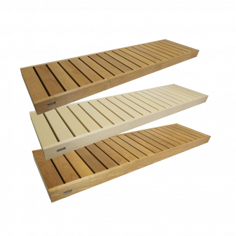 Lavička do sauny Harvia Formula, 2200 x 500 mm