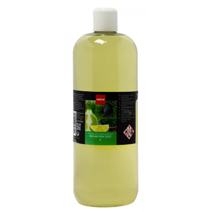 HARVIA koncentrát vůně do sauny, vůně borovice arolla, bergamotu a litsea cubeba, 1 l