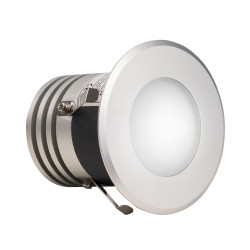 Harvia RGBW LED saunové světlo, 5 W, průměr 90 mm 