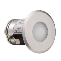 Harvia LED saunové světlo, teplá bílá, 2 W, průměr 60 mm 