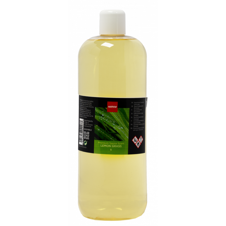 HARVIA koncentrát vůně do sauny, vůně citronové trávy, 1 l