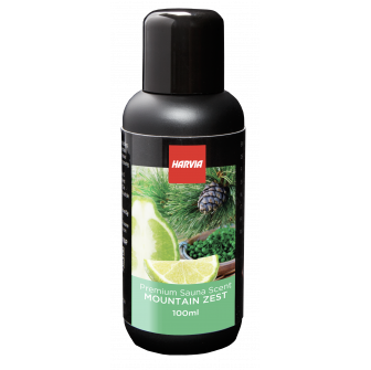 HARVIA koncentrát vůně do sauny, vůně borovice horské, bergamotu a litsea cubeba, 100 ml