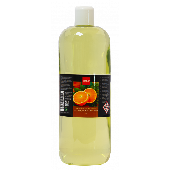 HARVIA vonný koncentrát do sauny, cedr, eukalyptus, pomeranč, 1 l