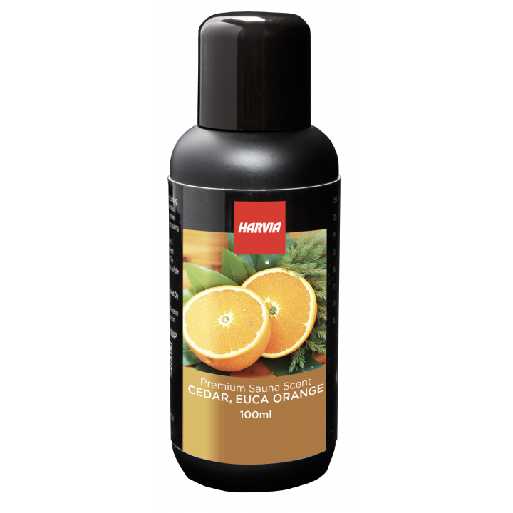 HARVIA koncentrát vůně do sauny, cedr, eukalyptus, pomeranč 100 ml