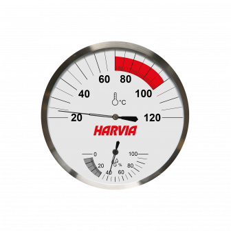 Teploměr-vlhkoměr HARVIA 130 mm