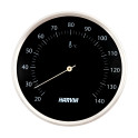 Teploměr do sauny HARVIA, kulatý, černý, průměr 160 mm, SAC90200 - 0