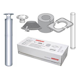 Ocelová izolovaná komínová sada - HARVIA  Ocelová izolovaná komínová sada - HARVIA