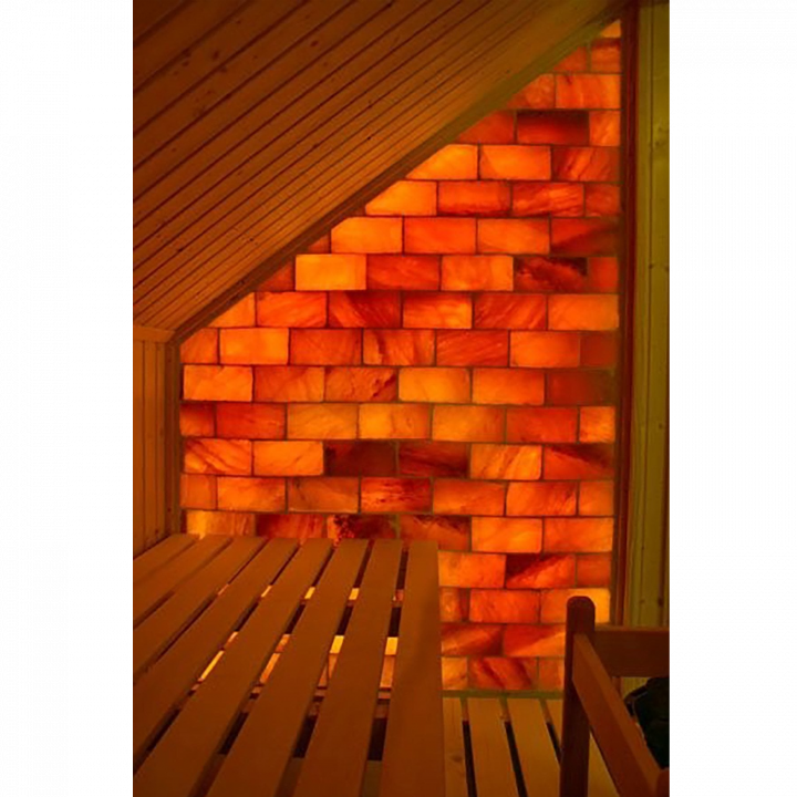 Himálajská solná cihla s hladkým povrchem 300 × 200 × 38 mm