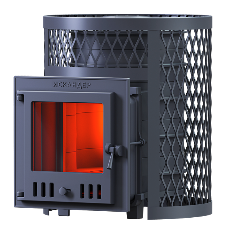 Saunová kamna na dřevo GEFEST - Iskander 25 (M) Gril