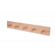 Dřevěný věšák s 5 háčky