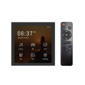 Dotykový displej, nástěnný zesilovač BT, domácí stereo audio zesilovač B4, černý - 0
