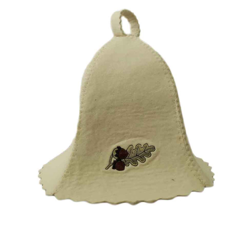 Klobouk do sauny - žaludy