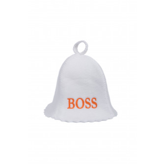 Klobouk do sauny - BOSS, bílý