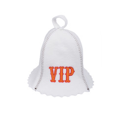 Klobouk do sauny - VIP, bílý  Klobouk do sauny - VIP, bílý