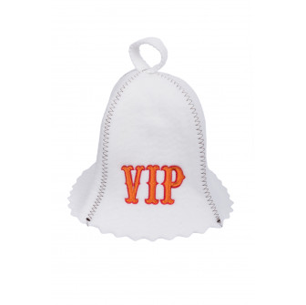 Klobouk do sauny - VIP, bílý