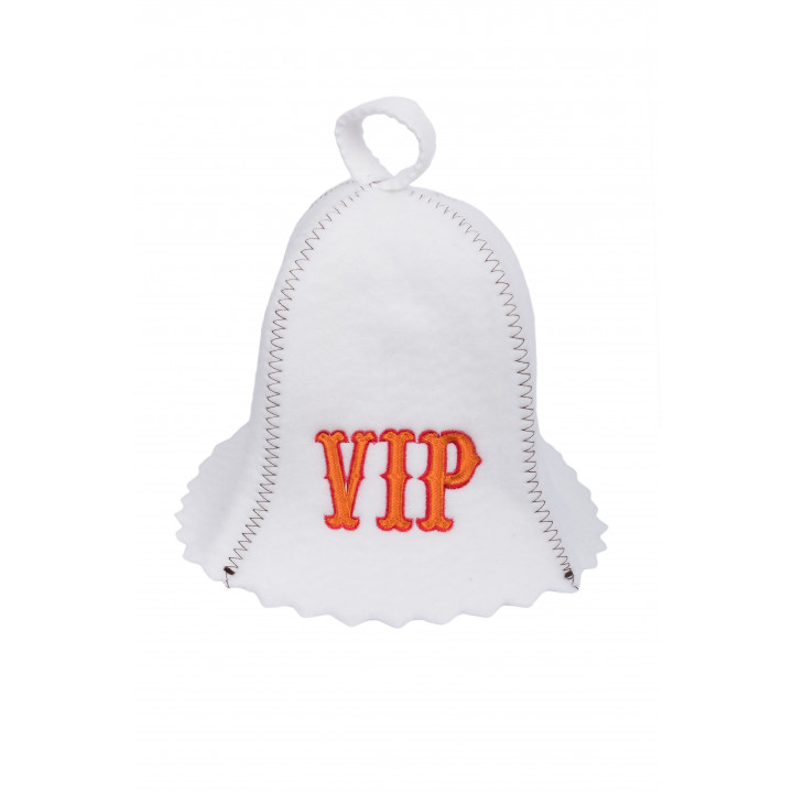 Klobouk do sauny - VIP, bílý
