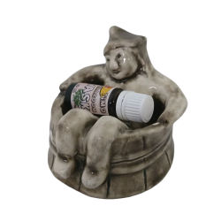 Keramická nádoba na vůně - duch sauny s vůní 