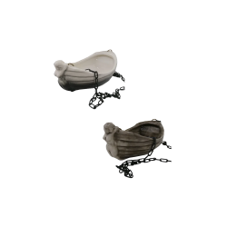 Keramická nádoba na vůně - loďka s dívkou 