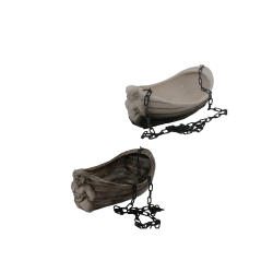 Keramická nádoba na vůně - loďka s Poseidónem 