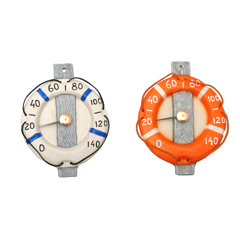 Keramický saunový teploměr – záchranné lano