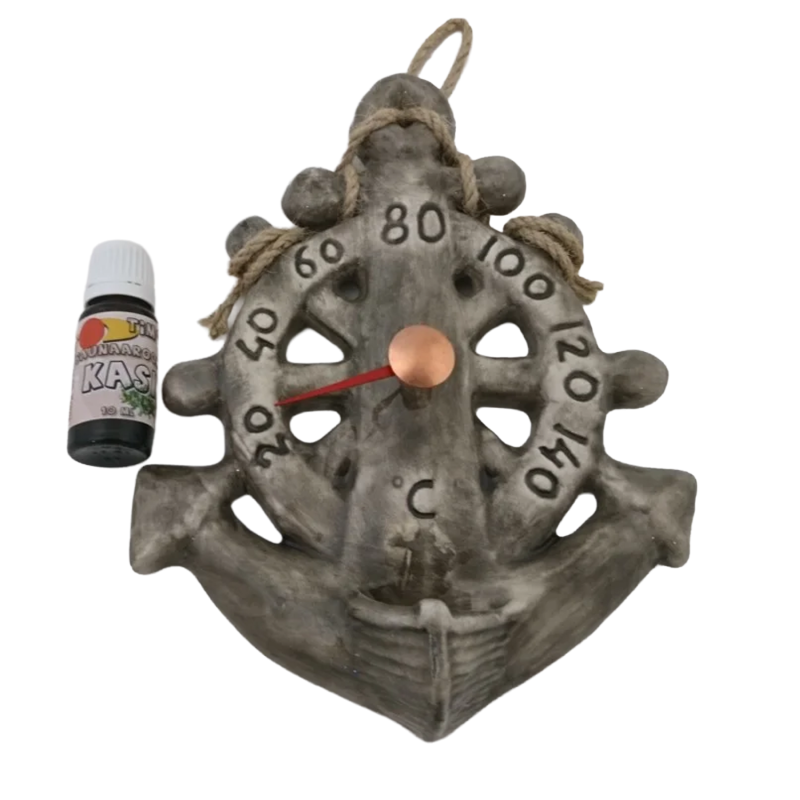 Keramický saunový teploměr - kotva