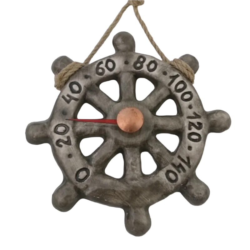 Keramický teploměr do sauny - kolečko