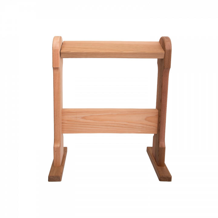 Podnožka do sauny, kanadský červený cedr