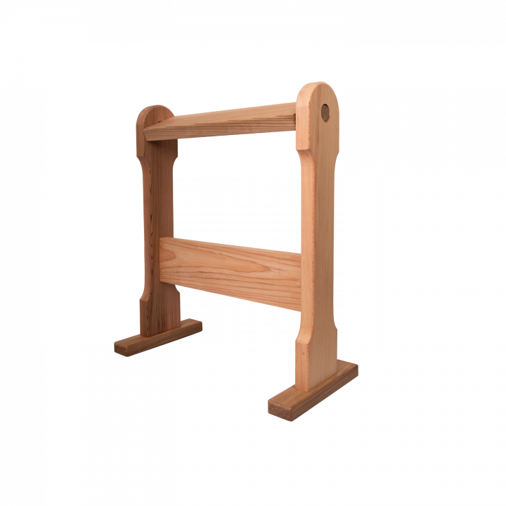 Podnožka do sauny, kanadský červený cedr