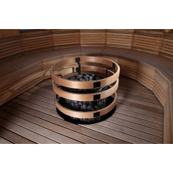 Bezpečnostní zábradlí SASPO241L - pro ohřívače HARVIA Legend, s osvětlením  Bezpečnostní zábradlí SASPO241L - pro ohřívače HARVIA Legend, s osvětlením