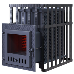 Saunová kamna na dřevo GEFEST - GFS ZK 25 (M) v mřížce  Saunová kamna na dřevo GEFEST - GFS ZK 25 (M) v mřížce