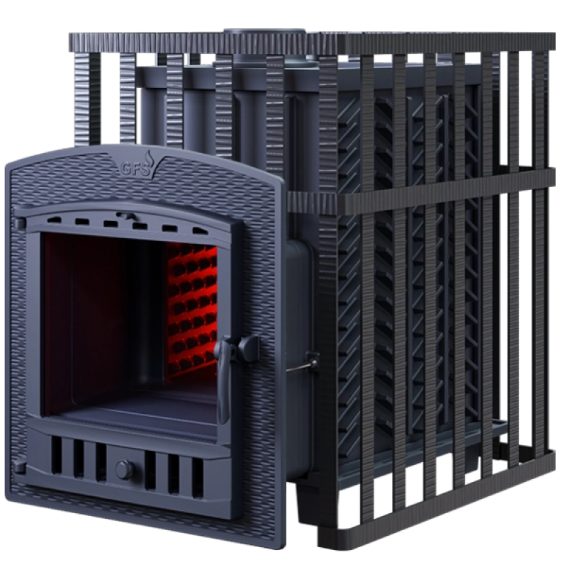 Saunová kamna na dřevo GEFEST - GFS ZK 40 (P) 2 palce rošt